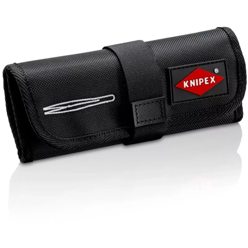 Pęseta Knipex 92 00 02 ze stali nierdzewnej, spiczasta, zakrzywiona, prosta