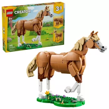 Zabawka konstrukcyjna LEGO Creator 3-w-1 Wspaniały rumak 31166 — 685 elementów, wiek 9+, wymiary modelu 80×240×230 mm