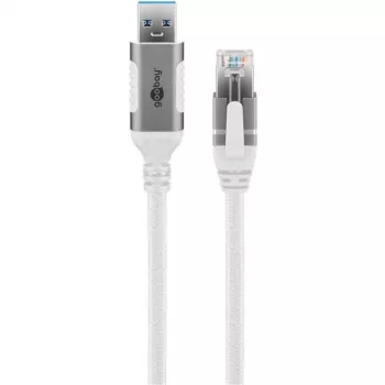 Goobay 74161 - adapter kablowya sieciowego USB 3.0 Typ A Gigabit Ethernet 5 m - Karta sieciowa - 1.000 Mbps (74161)