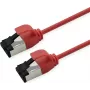Kabel krosowy ROLINE U/FTP Cat.8.1 LSOH cienki Czerwony 0,3 m (21.15.3221)