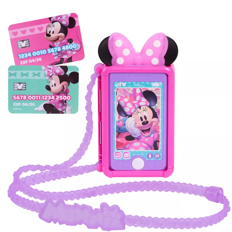 Disney Junior Minnie mysz Chat With Me Cell Phone Set, odgrywanie ról