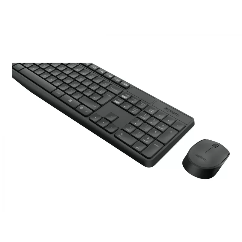 Bezprzewodowy zestaw klawiatura i mysz Logitech MK235