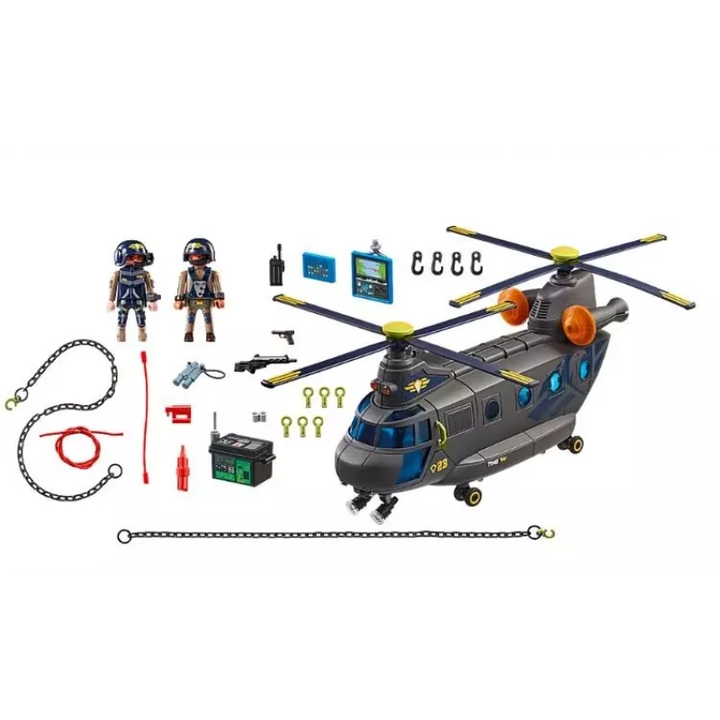 Zestaw zabawkowy Playmobil City Action 71149 z policją i pojazdami