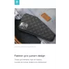 Miękkie etui Devia Woven2 do iPhone 11 Pro — tkana faktura, czarny