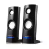 2-drożny przewodowy głośnik PC Audiocore AC860, 2.0 kanałów, 4 W RMS, zasilanie USB, wejście 3,5 mm, czarny