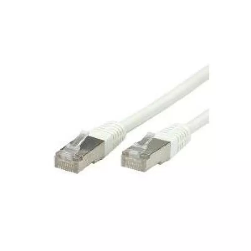 Kabel krosowy ROLINE S/FTP (PiMF) Kat.6 Biały 7,0 m