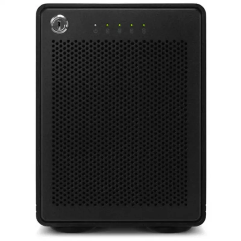 ThunderBay 4 - RAID 5 (schwarz, 4-Bay Storage Enclosure mit Dual Thunderbolt 3 Ports)