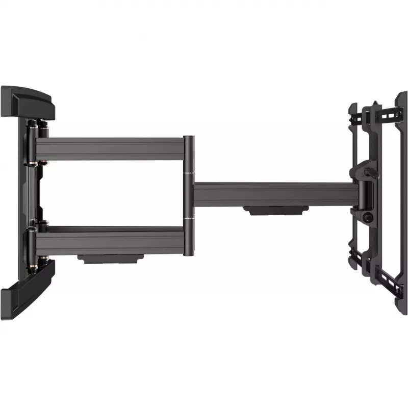 Uchwyt ścienny do telewizora Goobay Pro FULLMOTION (L) szeroki zakres, czarny - do telewizorów od 94,00 cm (37 inch) do 177,80 cm (70 inch) (94-178 cm), pełny ruch (obrotowy i uchylny) do 70 kg