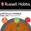 Garnek Russell Hobbs RH02809EU7 24 cm Metallic Marble, wytrzymały garnek do gotowania
