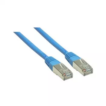 Kabel sieciowy Alcasa 1m Cat6 S/FTP Niebieski