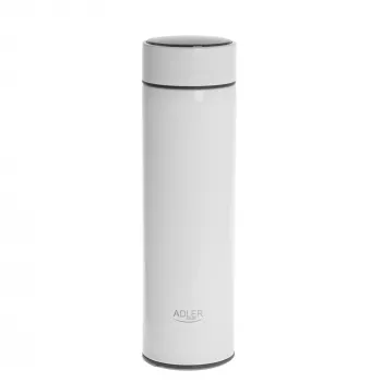 Adler | Termos | AD 4506w | Materiał Stal nierdzewna/Silikon | Biały