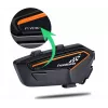 Zestaw słuchawkowy FreedConn F1 V2 EU — Bluetooth 5.2, IP65, bateria 1100 mAh, do 48 h rozmów, radio FM, mikrofon, klips