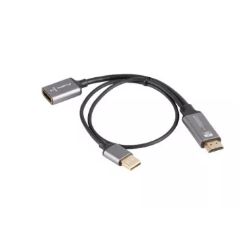 Adapter HDMI(M)-DisplayPort(F) 4K 20 AD-HD-DP-0