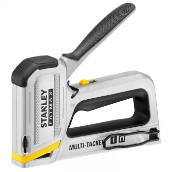 Zszywacz Stanley FMHT70250-0, korpus aluminiowy, czarny/srebrny/żółty, wysokość 160 mm