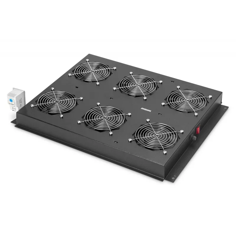 Digitus DN-19 FAN-6-SRV-B Produkt Czarny