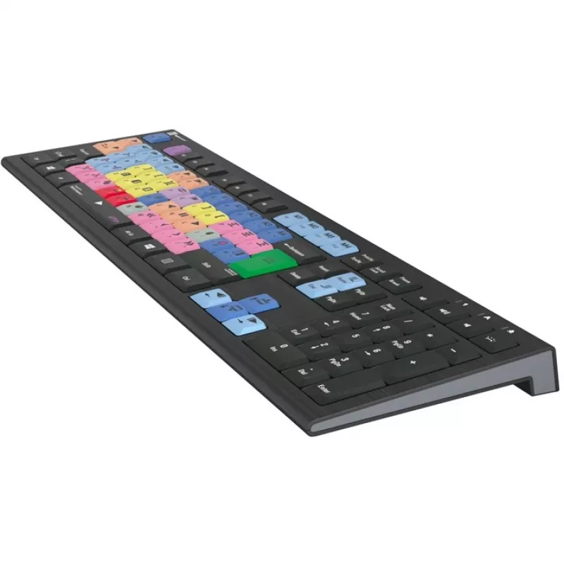 Logickeyboard Avid Media Composer ASTRA 2 podświetlana klawiatura PC UK (LKB-MCOM4-A2PC-UK)