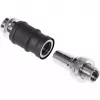 Zestaw szybkozłączy Alphacool Quick Disconnect Set BLH1A IG-IG z końcówką Schott – para złączy szybkorozłącznych do końcówek G½/G1/4