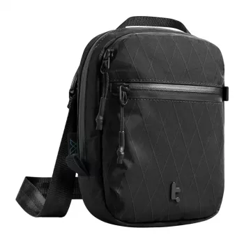 Torba podróżna Tomtoc Aviator-T37 z paskiem na ramię, tkanina X-Pac, czarna