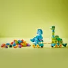 Zabawka konstrukcyjna LEGO DUPLO 10451 Dinozaury na kółkach zestaw 3-w-1, 108 elementów, wiek 3+, wysokość 220 mm