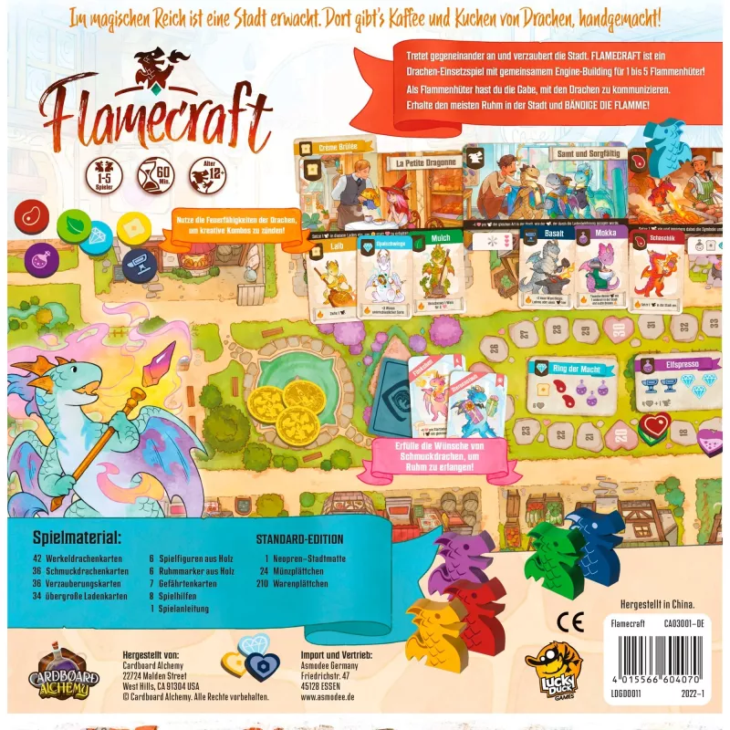 Flamecraft, gra planszowa