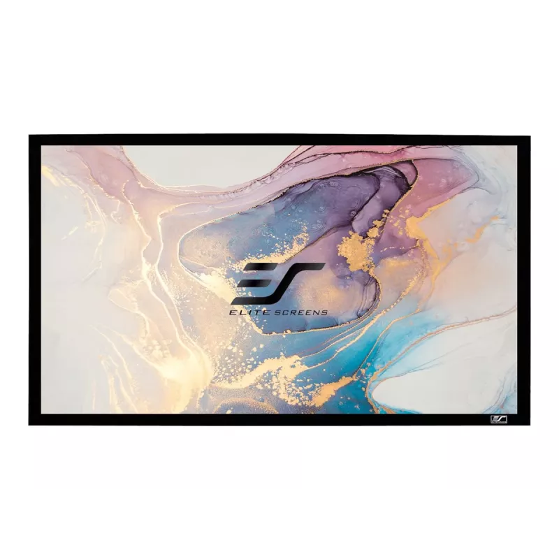 Elite Screens | SableFrame Series | ER120WH1 | Przekątna 120 cali | 16:9 | Szerokość obrazu (W) 266 cm | Czarny