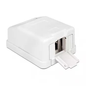 Puszka elektryczna DeLOCK 86235 Biała Szerokość 65 mm Głębokość 47 mm Wysokość 29 mm