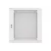 Szafa rack wisząca Lanberg 19'' 12U 600x600mm szara (drzwi szklane)