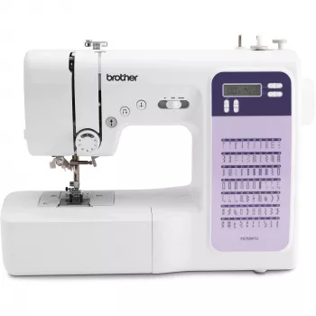 Maszyna do szycia Brother FS70WTx — 70 wzorów ściegów, wyświetlacz LCD, 750 ściegów/min, długość 5 mm, szerokość 7 mm