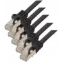 ShiverPeaks Cat.7 przewód instalacyjny - 2m - RJ-45 - - męski/męski - Złoty -Kat.7 - Kabel - Sieć