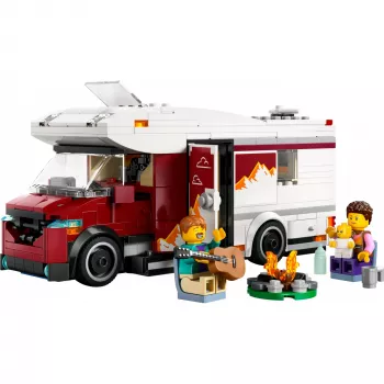 Zestaw konstrukcyjny LEGO City Przyczepa Kempingowa Przygód 60454, 385 elementów, wysokość 80 mm, dla dzieci od 6 lat