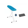 Deska do prasowania Leifheit Air Board L Solid Shoulder 130 x 38 cm, wysokość 76–100 cm, pokrowiec, biała
