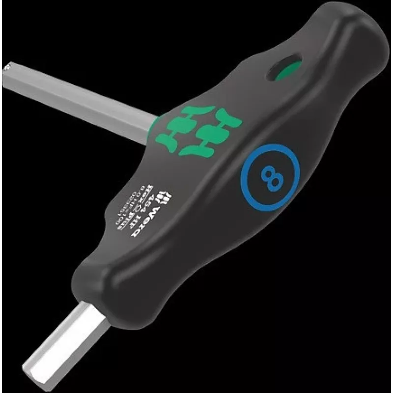 Wera Bicycle Set 6 klucz z uchwytem T, 10 elementów, w pudełku do przechowywania (05004174001)