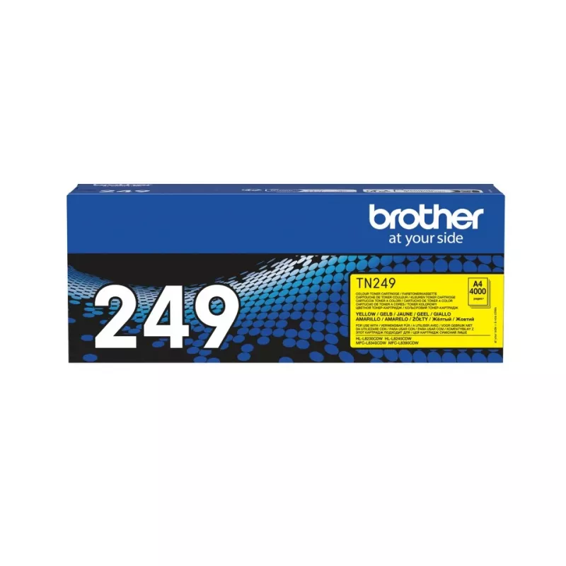 kaseta z tonerem Brother TN-249Y 3000 stron żółty