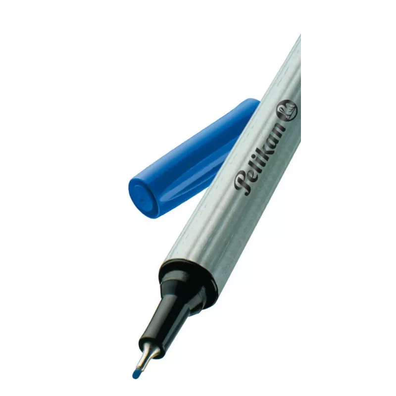 Pelikan Fineliner 96 Fine Czarny niebieski czerwony 3 szt. 0.4 mm