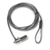 Zamek szyfrowy DICOTA Stand-alone Notebook Security Pro Czarna stal