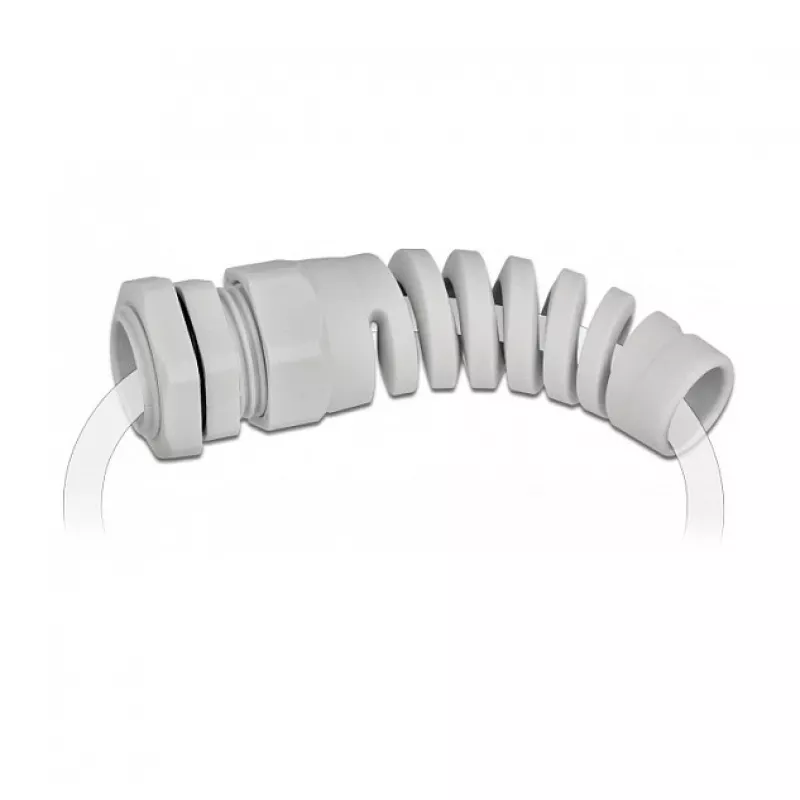 Dławik kablowy DeLOCK 60342 szary plastik 1 szt.