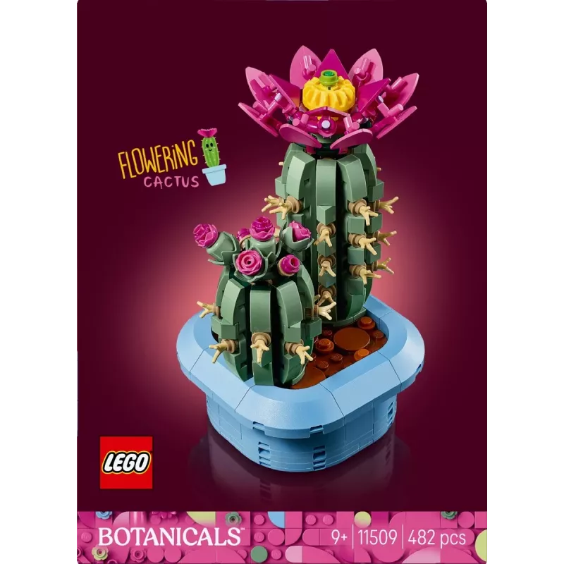 LEGO BOTANICALS 11509 Kwitnący Kaktus