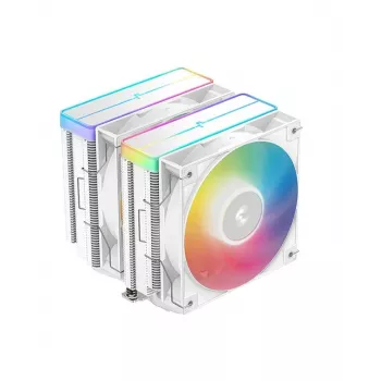 DeepCool AG620 WH ARGB V2 Chipset, Płyta główna Chłodzenie powietrzne 12 cm Biały 1 szt.