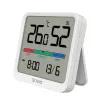 Wewnętrzny czujnik temperatury i wilgotności SAVIO CT-01/W, wyświetlacz LCD, -10–55°C, 10–99%RH, bateria CR2032