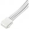 Przedłużacz kabla zasilającego SILVERSTONE EPS 12V 8-pin (30 cm) biały SST-PP07E-EPS8W-V2