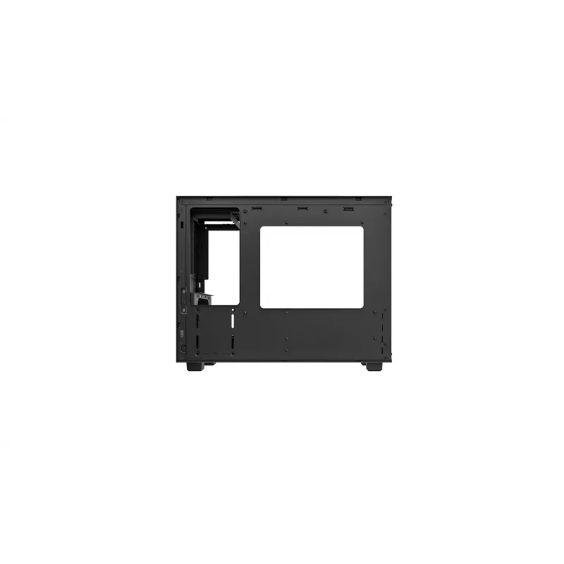 Obudowa komputerowa DeepCool CH160 PLUS Small Form Factor SFF ATX/mATX, szkło hartowane, USB-C, czarna