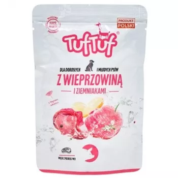 TUF TUF z wieprzowiną i ziemniakami - mokra karma dla psów - 300 g