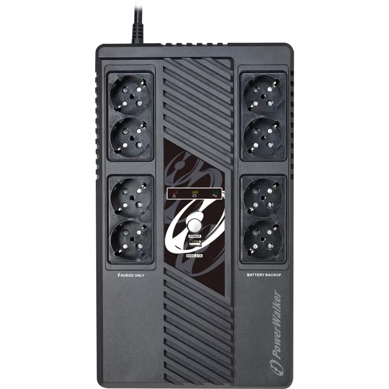 Zasilacz bezprzerwowy PowerWalker VI 1000 MS