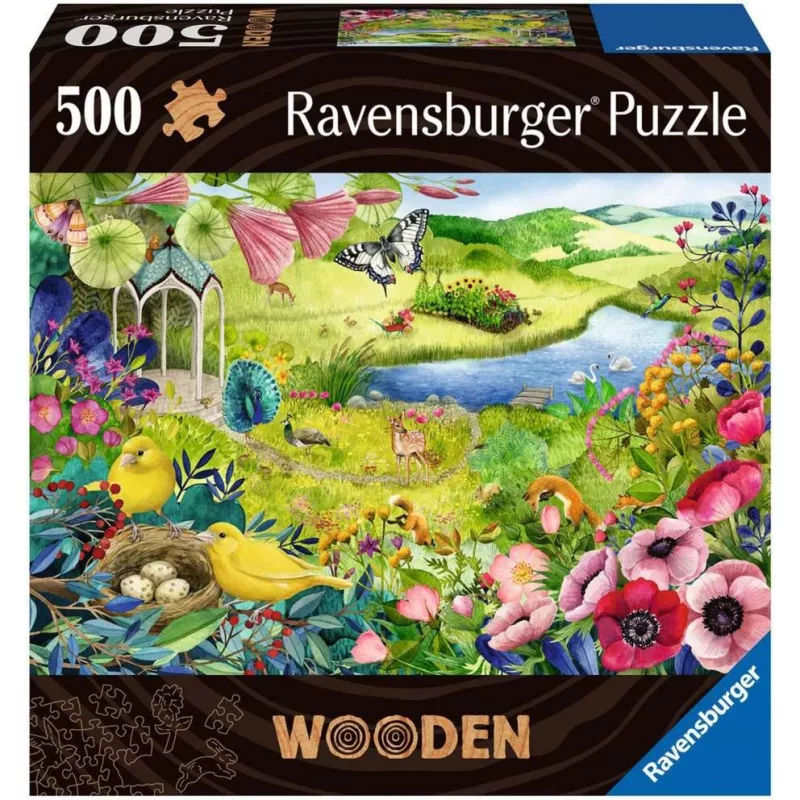 Drewniane Puzzle Wilder Garten (505 elementów)