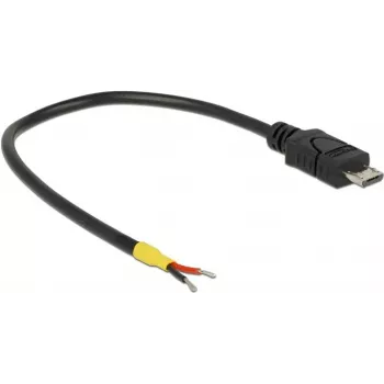 Kabel USB DeLOCK 0,15 m Micro-USB B czarny