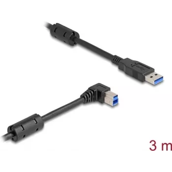 DeLOCK Kabel USB Typ-A męski na Typ-B męski 90° kątowy 3 m