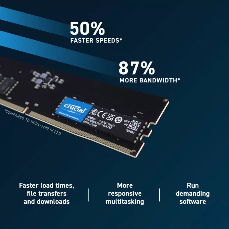 Crucial Pro - DDR5 - Modul - 16 GB - DIMM 288-PIN Low Profile