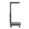 Wózek pod CPU z półką NanoRS, maks. 80 kg, regulowana wysokość 550–850 mm, RS430