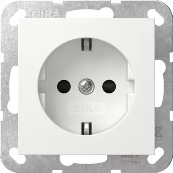 Gniazdo modułowe gira SCHUKO System 55 Rein model 445303, do ramek System 55