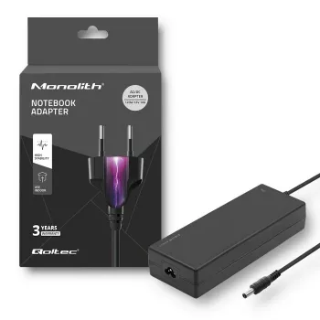 Qoltec 120W Zasilacz sieciowy | 12V | 10A | 5.5*2.5 | + kabel zasilający